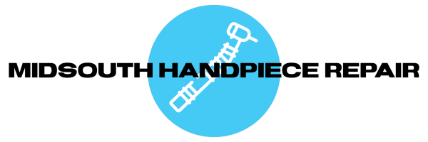 Midsouth Handpiece Repair — blue circle with a white dental handpiece